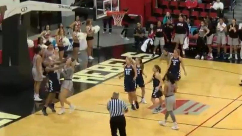 Ξύλο και μαλλιοτραβήγματα άνευ προηγουμένου σε αγώνα γυναικείου μπάσκετ – ΒΙΝΤΕΟ