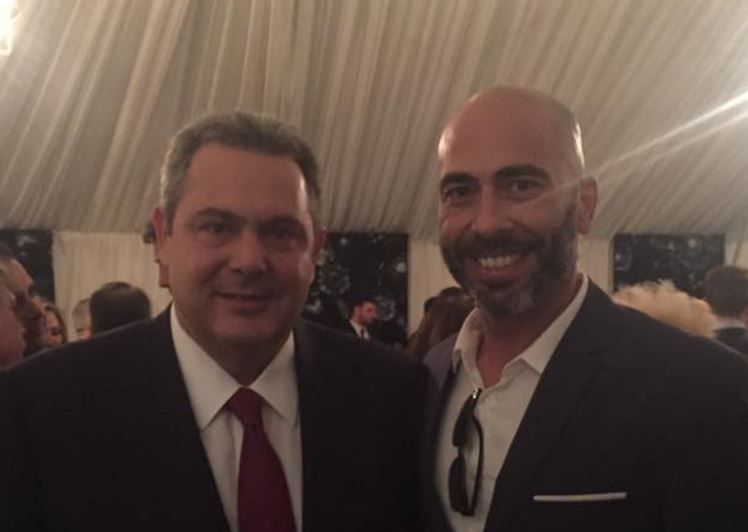 Η ΦΩΤΟ του Βαλάντη με τον Καμμένο στην ορκωμοσία του Τραμπ