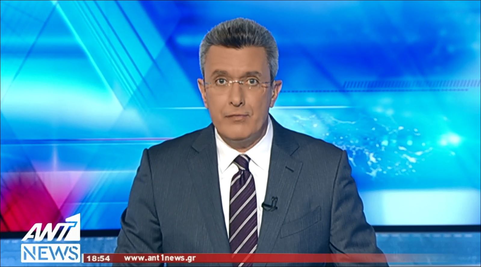 Πρώτο το δελτίο ειδήσεων του ΑΝΤ1 με τον Νίκο Χατζηνικολάου