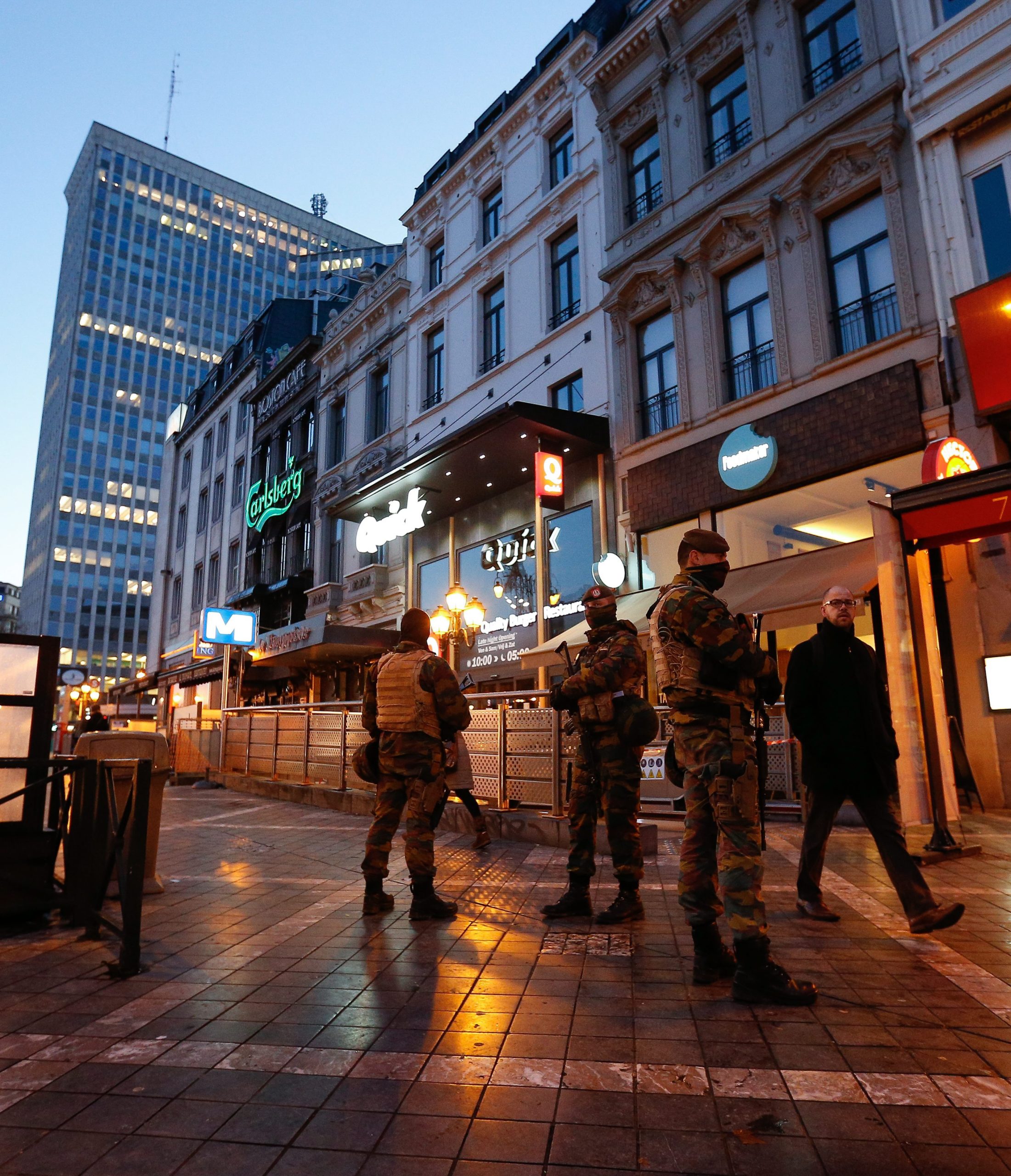 Μεγάλη επιχείρηση της αντιτρομοκρατικής στις Βρυξέλλες