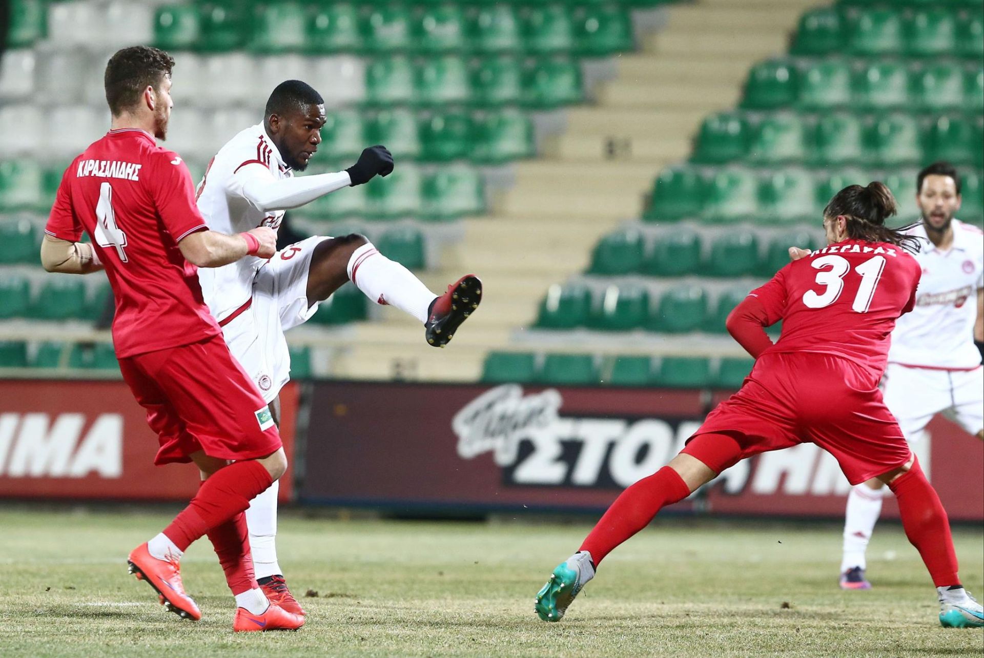 Ξάνθη – Ολυμπιακός 0-2 (ΤΕΛΙΚΟ)