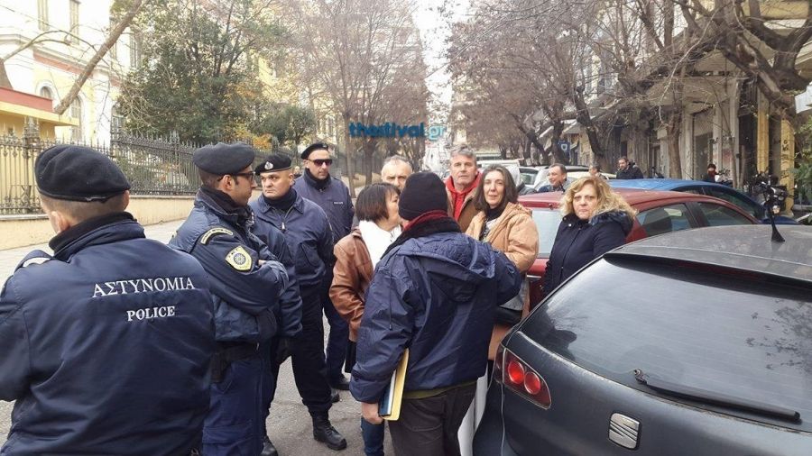 Με διαμαρτυρία εργαζομένων στον ΟΛΘ η άφιξη Τσίπρα στο ΥΜΑΘ