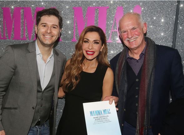 Ο Γιώργος Παπανδρέου πήγε να δει τη Δέσποινα Βανδή στο Mamma Mia – ΦΩΤΟ