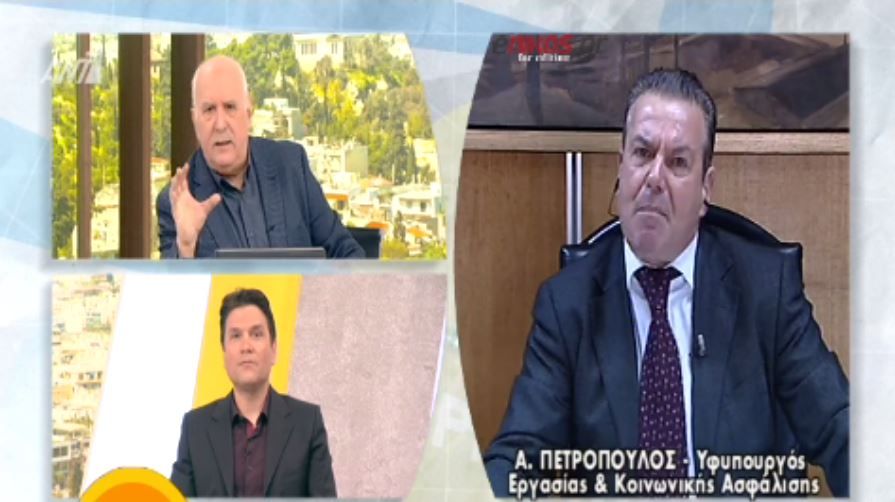 Ένταση στον αέρα με Παπαδάκη – Πετρόπουλο – ΒΙΝΤΕΟ