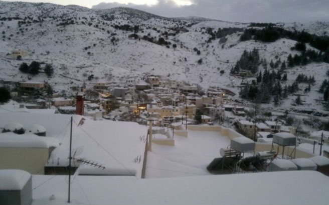 Απεγκλωβίστηκαν οι κτηνοτρόφοι στα Ανώγεια