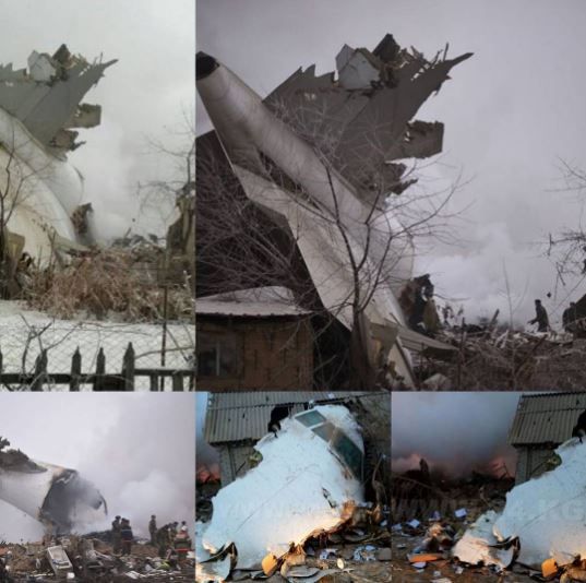 Αεροπορική τραγωδία στο Κιργιστάν – Στους 37 οι νεκροί – ΦΩΤΟ – ΒΙΝΤΕΟ