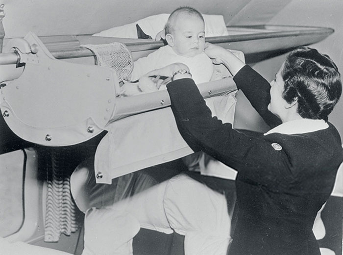 perierga.gr - Πώς ταξίδευαν τα μωρά στο αεροπλάνο το 1950;