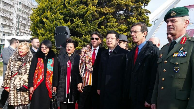 Η εντυπωσιακή εμφάνιση του Ψινάκη στον εορτασμό της κινεζικής Πρωτοχρονιάς στη Θεσσαλονίκη – ΦΩΤΟ