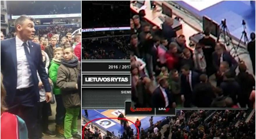 Το επεισόδιο του Γιασικεβίτσιους με μεθυσμένο οπαδό – ΒΙΝΤΕΟ