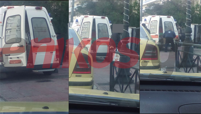 Καταγγελία αναγνώστη: Ένα ασθενοφόρο… γεμάτο σακούλες – ΦΩΤΟ