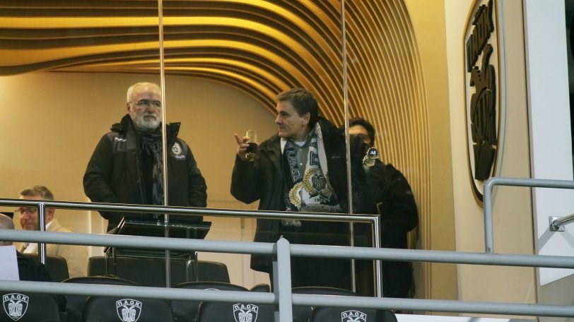 Στην Τούμπα ο Τσακαλώτος – ΦΩΤΟ