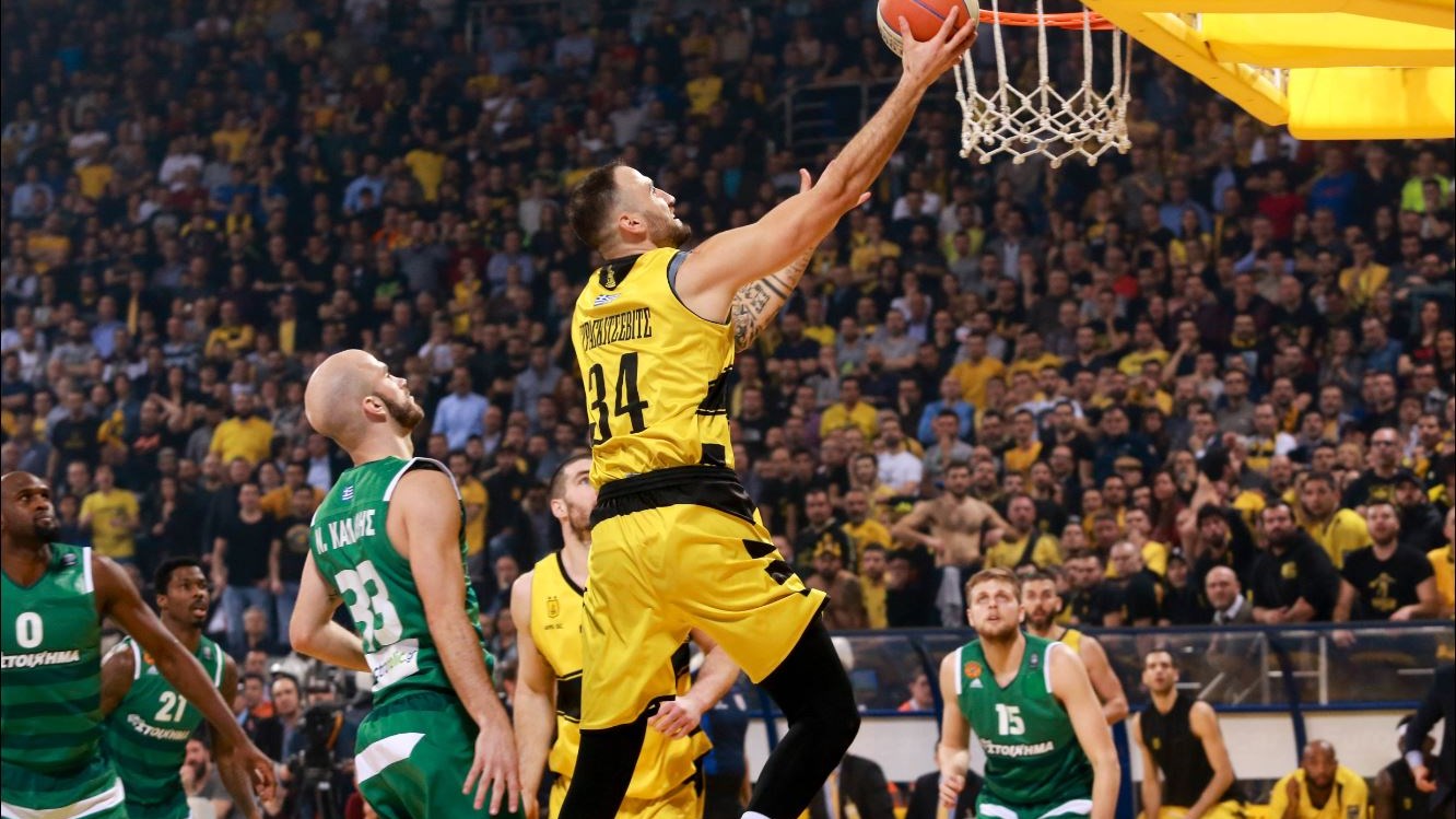 Παναθηναϊκός – Άρης 50-37 (30′)