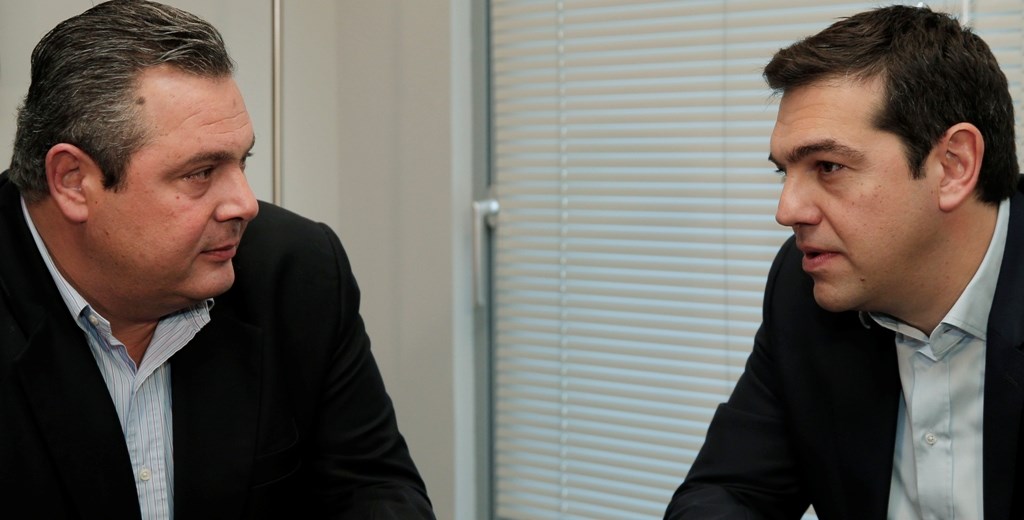 Τηλεφωνική επικοινωνία Τσίπρα-Καμμένου χθες