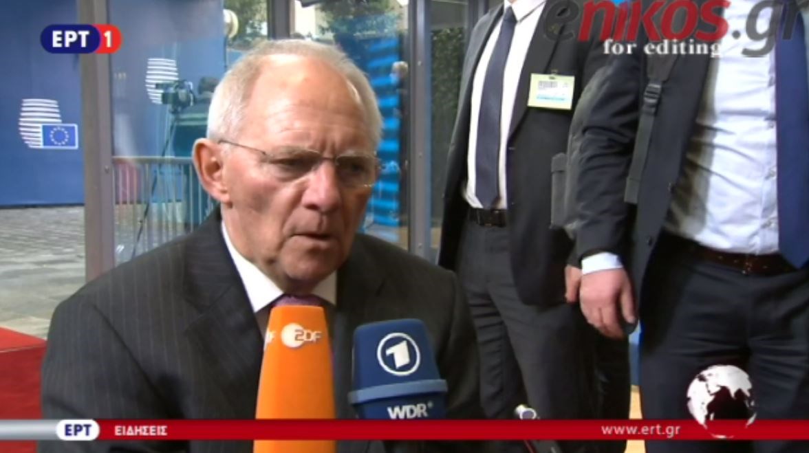 Σόιμπλε: Τα πράγματα στην Ελλάδα φαίνεται πως πάνε καλά – ΒΙΝΤΕΟ