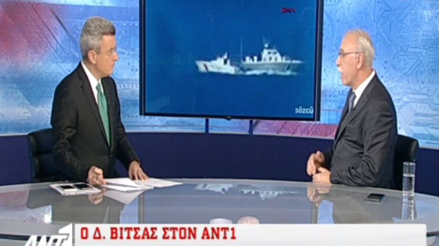 Ο Βίτσας στο δελτίο του ΑΝΤ1 για τις τουρκικές προκλήσεις: Είμαστε έτοιμοι για όλα – ΒΙΝΤΕΟ