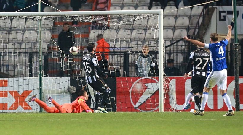 Σάλκε – ΠΑΟΚ 1-1 (ΗΜ.)