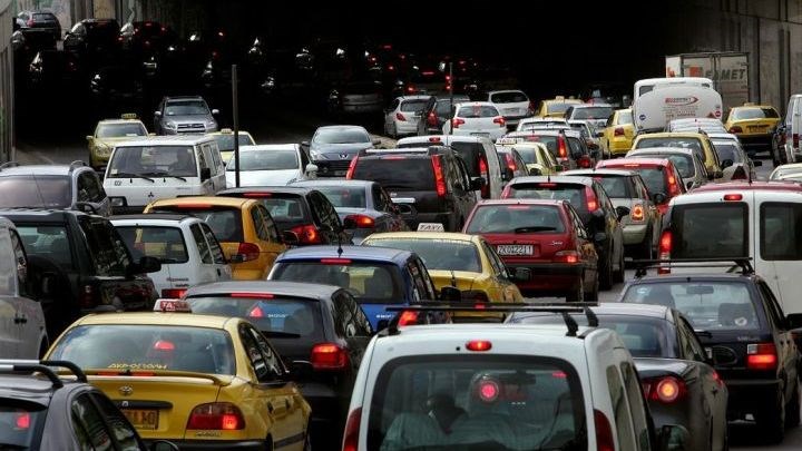 Κυκλοφοριακό κομφούζιο στην Αττική