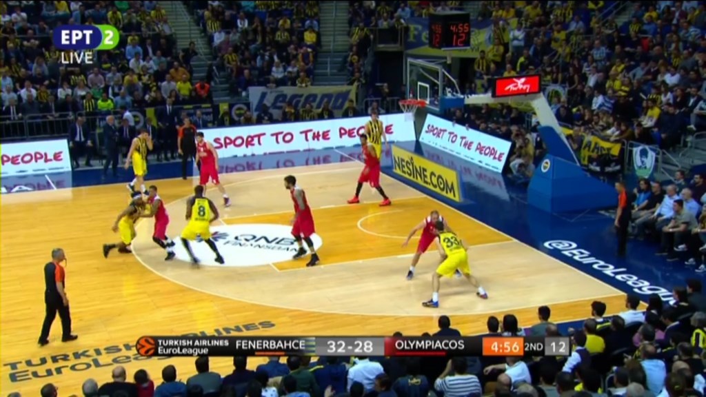 Φενέρ – Ολυμπιακός 40-34 (ΗΜ.)