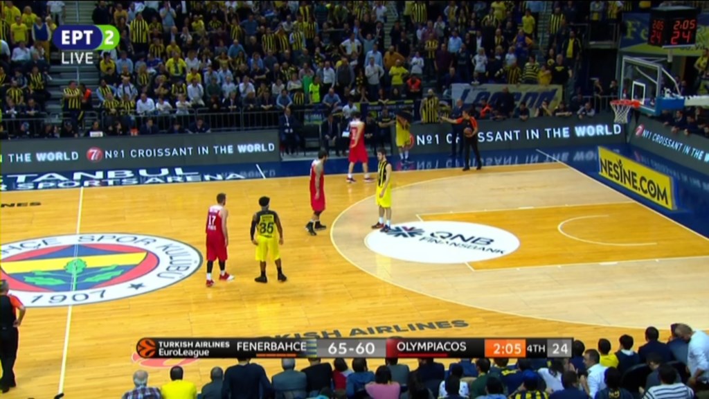 Φενέρ – Ολυμπιακός 67-64 (ΤΕΛΙΚΟ)