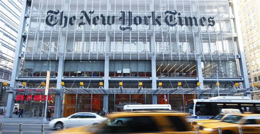 ΗΠΑ – Διαδήλωση υπέρ του Τύπου μπροστά από τα γραφεία των New York Times