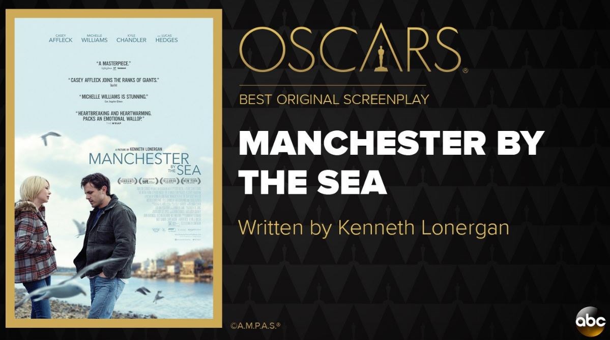 Το «Manchester by the Sea» κέρδισε στην κατηγορία, όπου διαγωνιζόταν και ο “Αστακός”