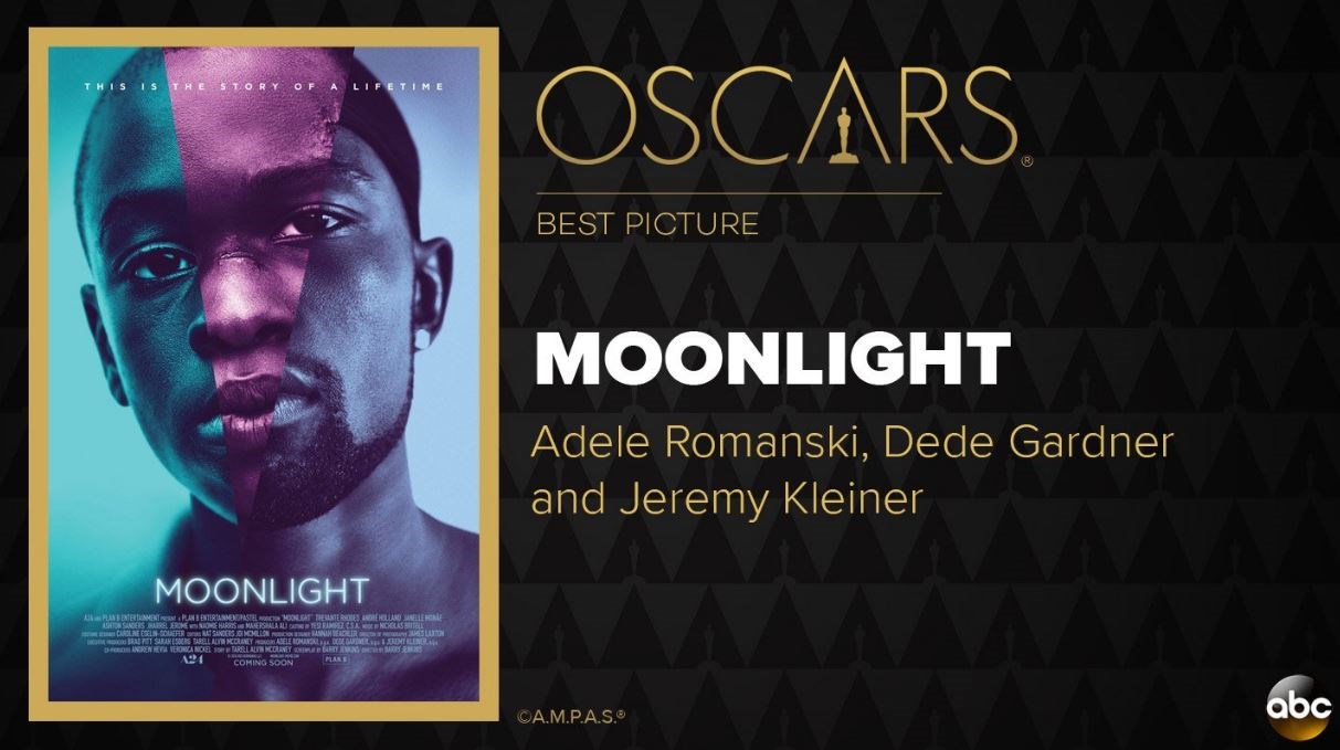 Ασύλληπτη γκάφα στα Όσκαρ – Ανακοίνωσαν ως νικητή το La La Land, αλλά είχε κερδίσει το Moonlight
