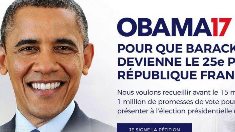 Οι Γάλλοι θέλουν για πρόεδρό τους τον… Ομπάμα
