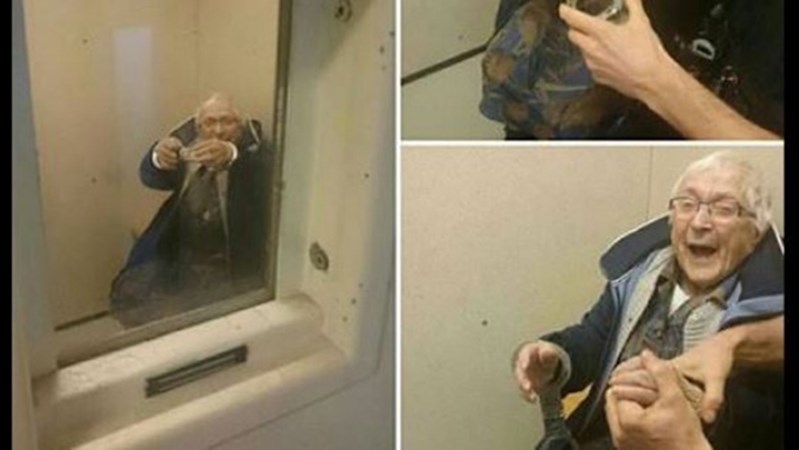 Γιαγιά ετών 99 ζήτησε να συλληφθεί για να ζήσει την εμπειρία