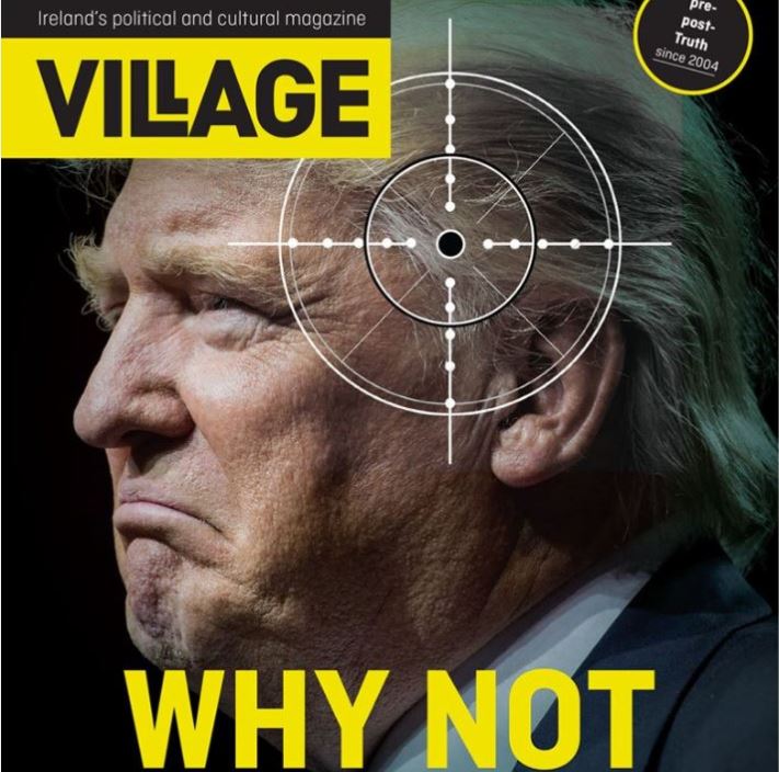 Σοκαριστικό εξώφυλλο για Τραμπ: Είναι λύση να δολοφονηθεί; – ΦΩΤΟ