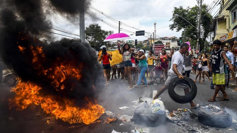Χάος στη Βραζιλία: Πάνω απο 100 οι νεκροί συνεπεία της απεργίας των αστυνομικών