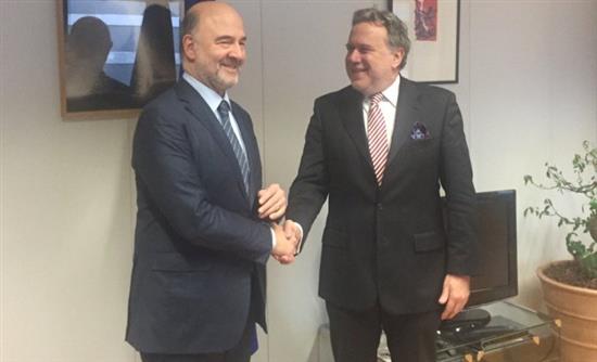 Η β’ αξιολόγηση στο επίκεντρο της συνάντησης Κατρούγκαλου-Μοσκοβισί