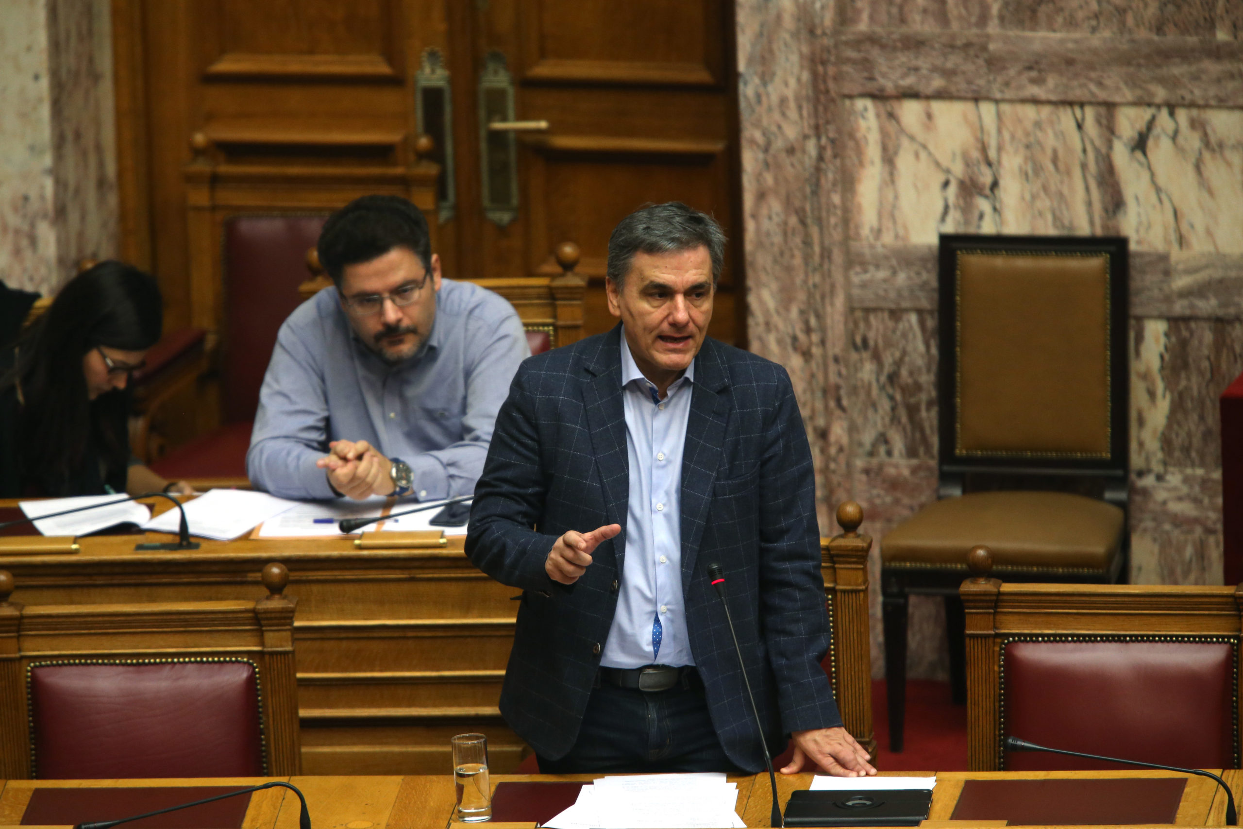 Στήριξη και όχι διαρροές ζήτησε ο Τσακαλώτος στην Κεντρική Επιτροπή του ΣΥΡΙΖΑ – ΒΙΝΤΕΟ