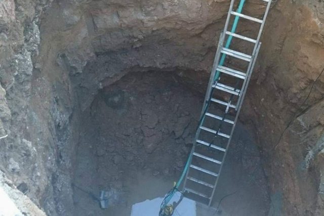 “Ενθύμιο” ενός λανθασμένου βομβαρδισμού των συμμάχων είναι η βόμβα στο Κορδελιό