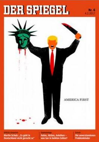 Der Spiegel: Γι’ αυτό βάλαμε τον Τραμπ «τζιχαντιστή» στο εξώφυλλο