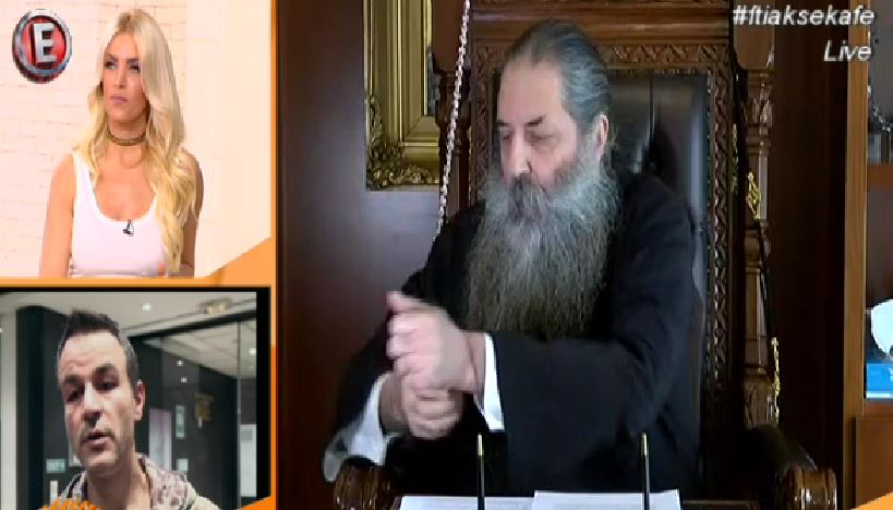 Ο Μητροπολίτης Σεραφείμ πέταξε το μικρόφωνο και αποχώρησε από την εκπομπή της Καινούργιου – ΒΙΝΤΕΟ