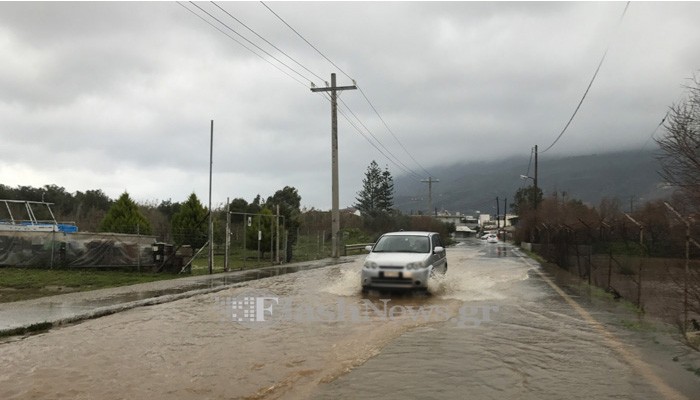 Πλημμύρες και κατολισθήσεις από την κακοκαιρία στην Κρήτη – ΒΙΝΤΕΟ – ΦΩΤΟ