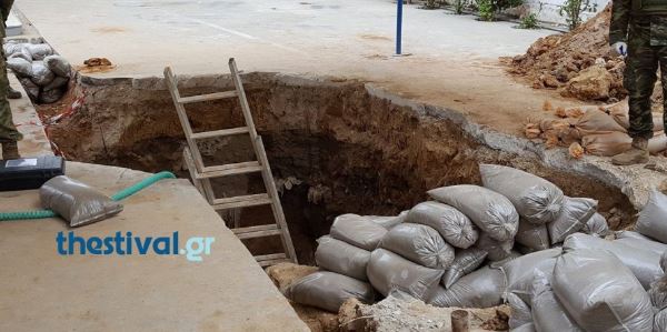 Με καθυστέρηση η μεταφορά της βόμβας στο πεδίο βολής στον Ασκό