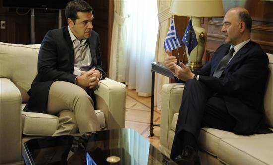 Με πρόβλεψη – δώρο για το πλεόνασμα ο Μοσκοβισί εκτάκτως στην Αθήνα