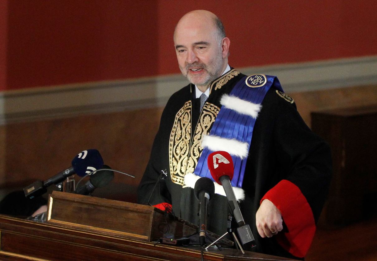 Επίτιμος διδάκτωρ του ΕΚΠΑ αναγορεύτηκε ο Μοσκοβισί – ΦΩΤΟ