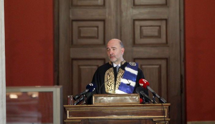 Μοσκοβισί: Τώρα πια δεν υπάρχει η απειλή του Grexit