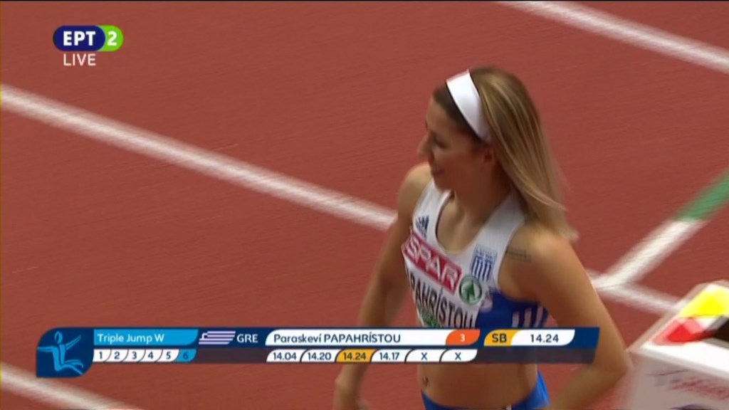 Χάλκινο μετάλλιο η Παπαχρήστου στο τριπλούν – ΤΩΡΑ