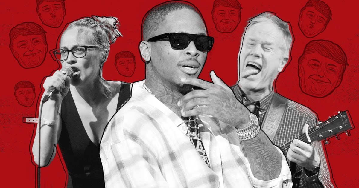 Η λίστα του Rolling Stone με τα “επαναστατικά” τραγούδια κατά του Τραμπ