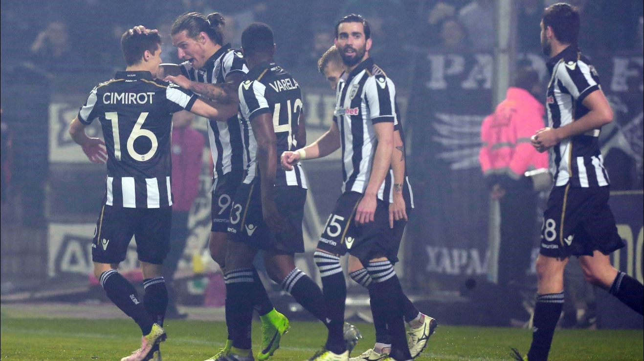 Tα γκολ του ΠΑΟΚ κόντρα στον Ολυμπιακό – ΒΙΝΤΕΟ