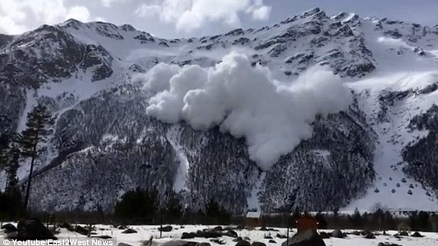 Η στιγμή που χιονοστιβάδα σκοτώνει έξι ανθρώπους στη Ρωσία – ΒΙΝΤΕΟ
