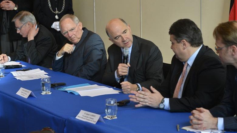 Η Ελλάδα και το μέλλον της ευρωζώνης στην ατζέντα της συνάντησης Γκάμπριελ-Μοσκοβισί