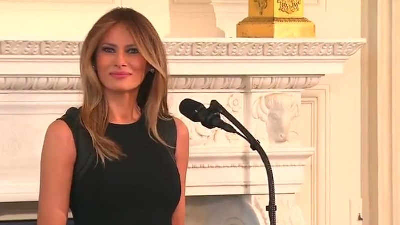 Μελάνια Τραμπ: Ως μετανάστρια γνωρίζω την αξία της ελευθερίας – ΒΙΝΤΕΟ