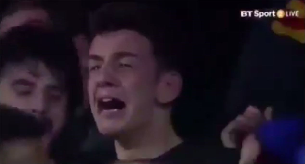 Τα δάκρυα χαράς ενός οπαδού της Μπαρτσελόνα που έγιναν viral – ΒΙΝΤΕΟ