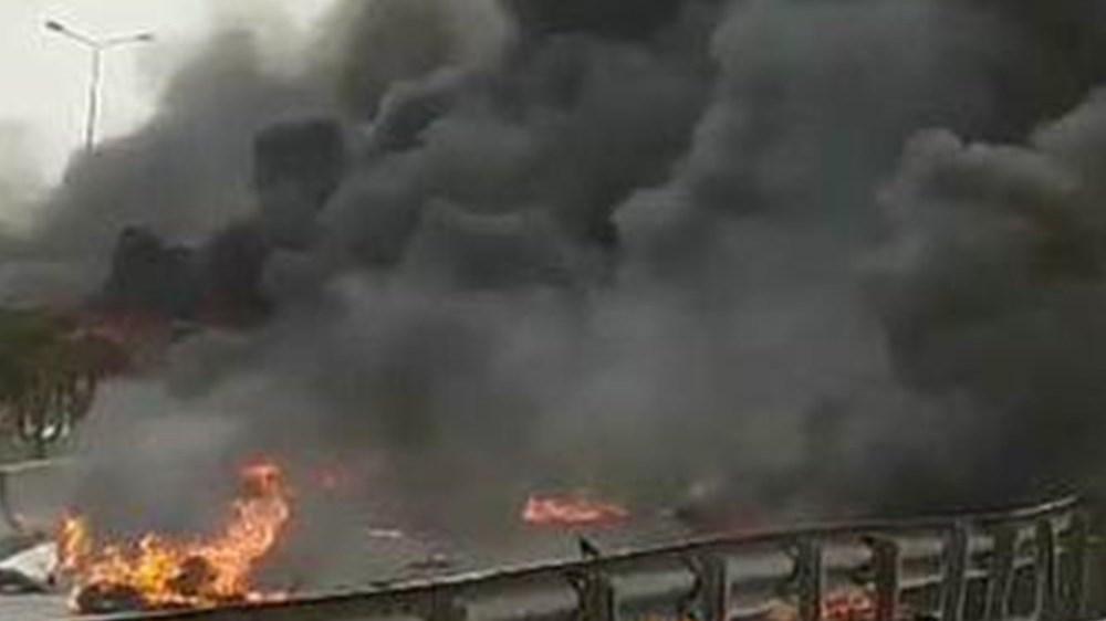 Οι πρώτες εικόνες από το σημείο της συντριβής του ελικοπτέρου στην Κωνσταντινούπολη – ΒΙΝΤΕΟ