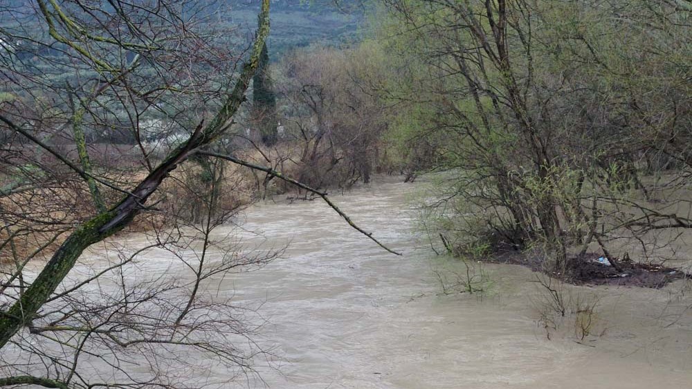 Πλημμύρισε ο Σπερχειός λόγω της κακοκαιρίας – ΦΩΤΟ
