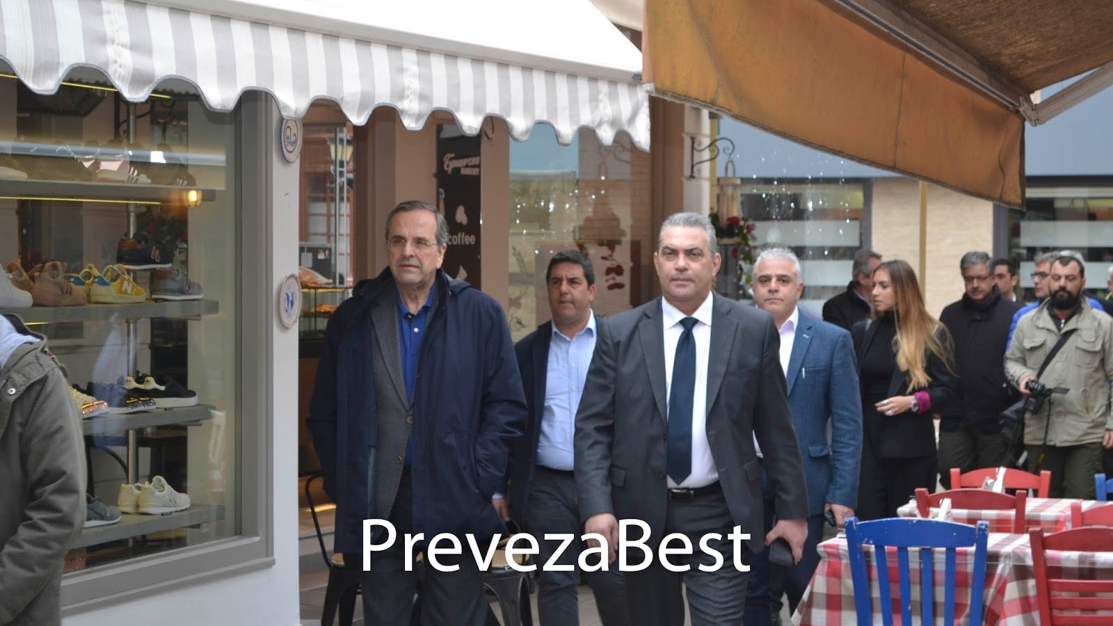 Στην Πρέβεζα ο Αντώνης Σαμαράς – ΦΩΤΟ